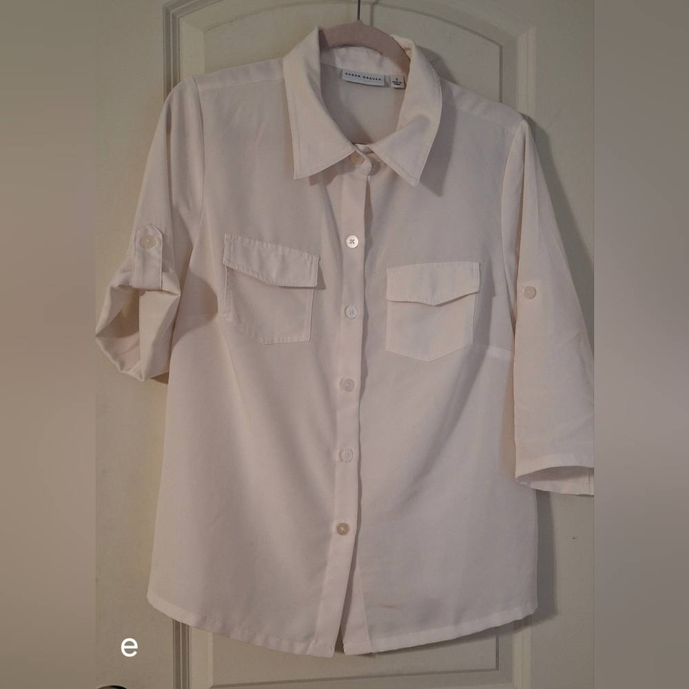 Susana graver shirt size small 100 polyester